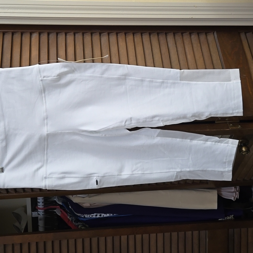 LOLE Chic White High-Rise Leggings NEW